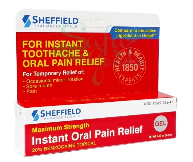 Dr. Sheffield's Adult Oral Pain Relief Gel