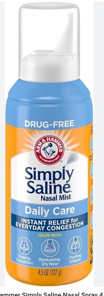 Arm & Hammer Simply Saline Nasal Mist