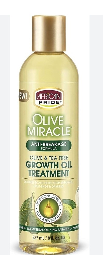 African Pride Olive Miracle Growth Oil