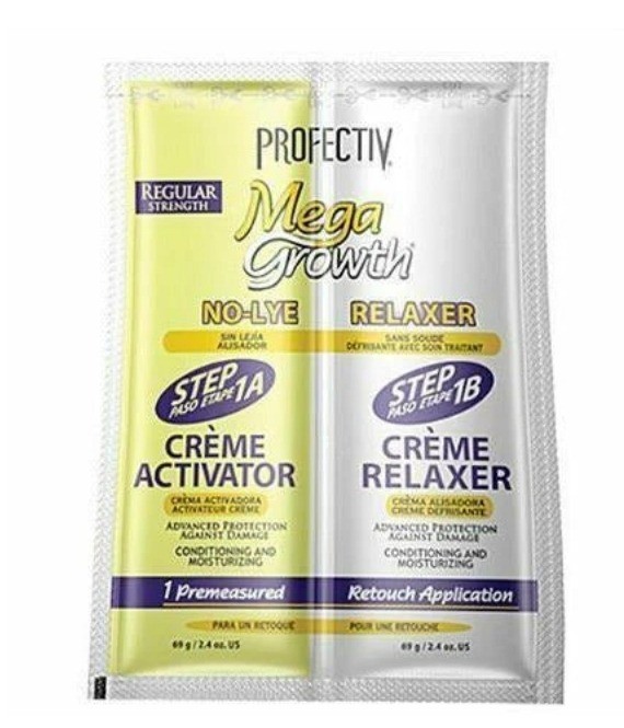 PROFECTIV Mega Growth No Lye Relaxer Touch Up Kit Sachets