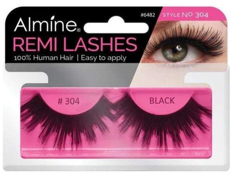 Almine 100% Remi Human Hair Eyelashes,