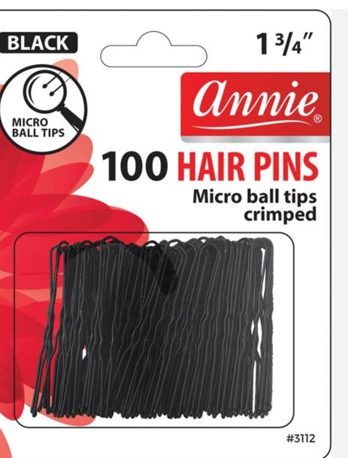 Annie Crimped Hair Pins 100s